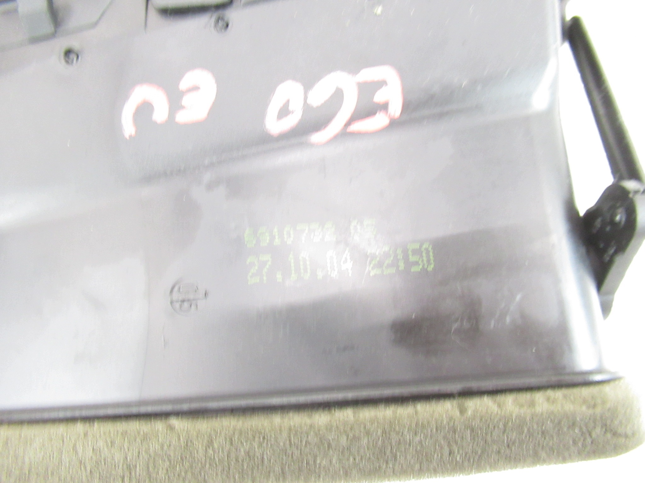 grid air conditioning devices front right right BMW e60 e61 sedan KOMBI EUROPA
