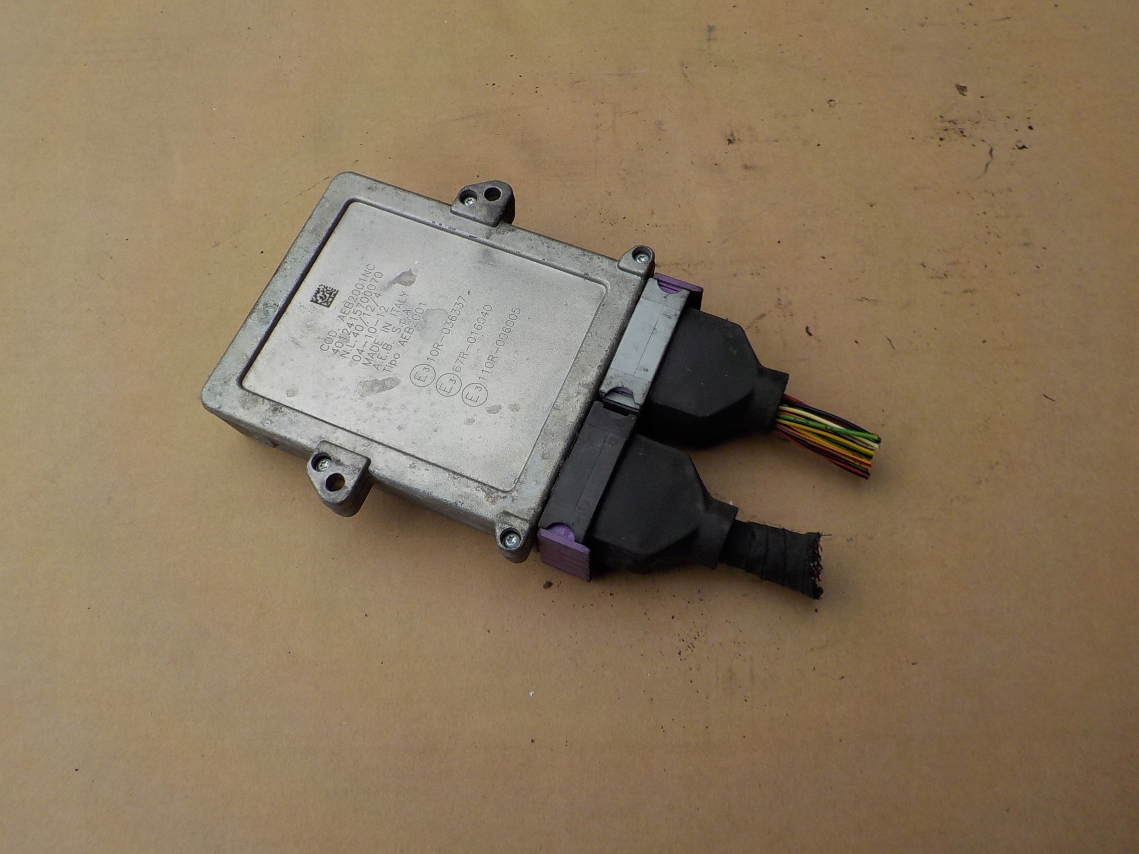 control unit gas lpg 67R-016040