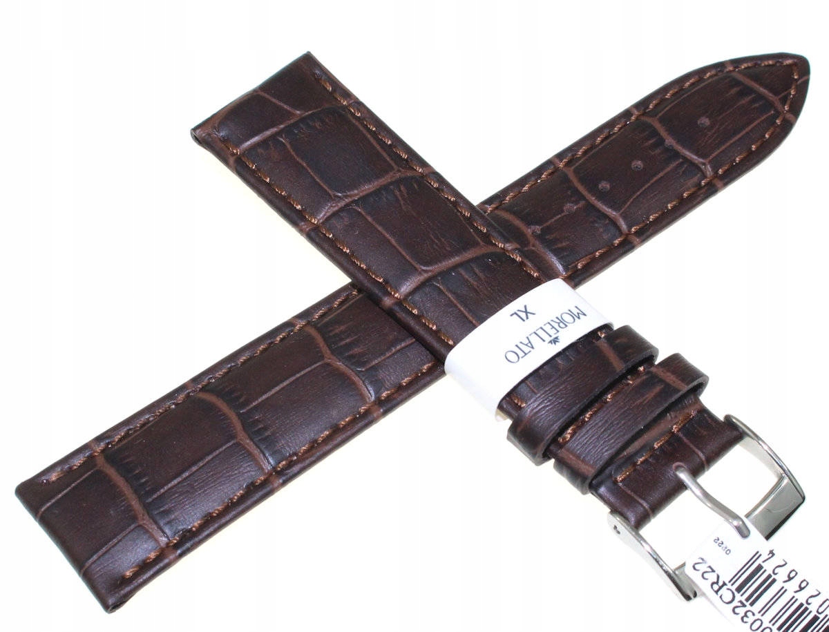 Italský Kožený Pásek Morellato Bolle XL 22 mm Y22