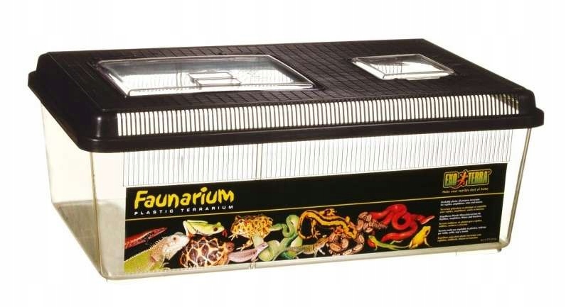 Levně Exo Terra Terárium ploché plastové faunarium box obojživelníků plazů 46cm