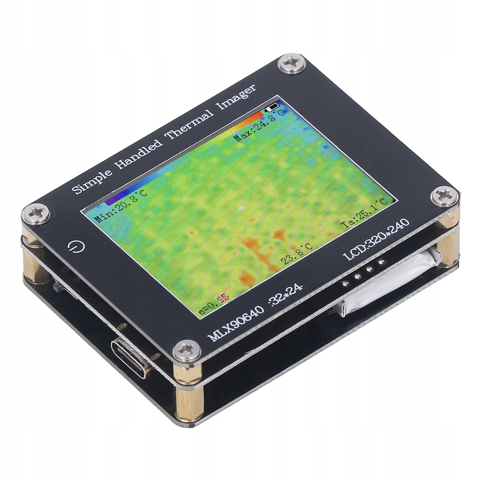 Termovízna Kamera Infračervená Kamera S Číslicami