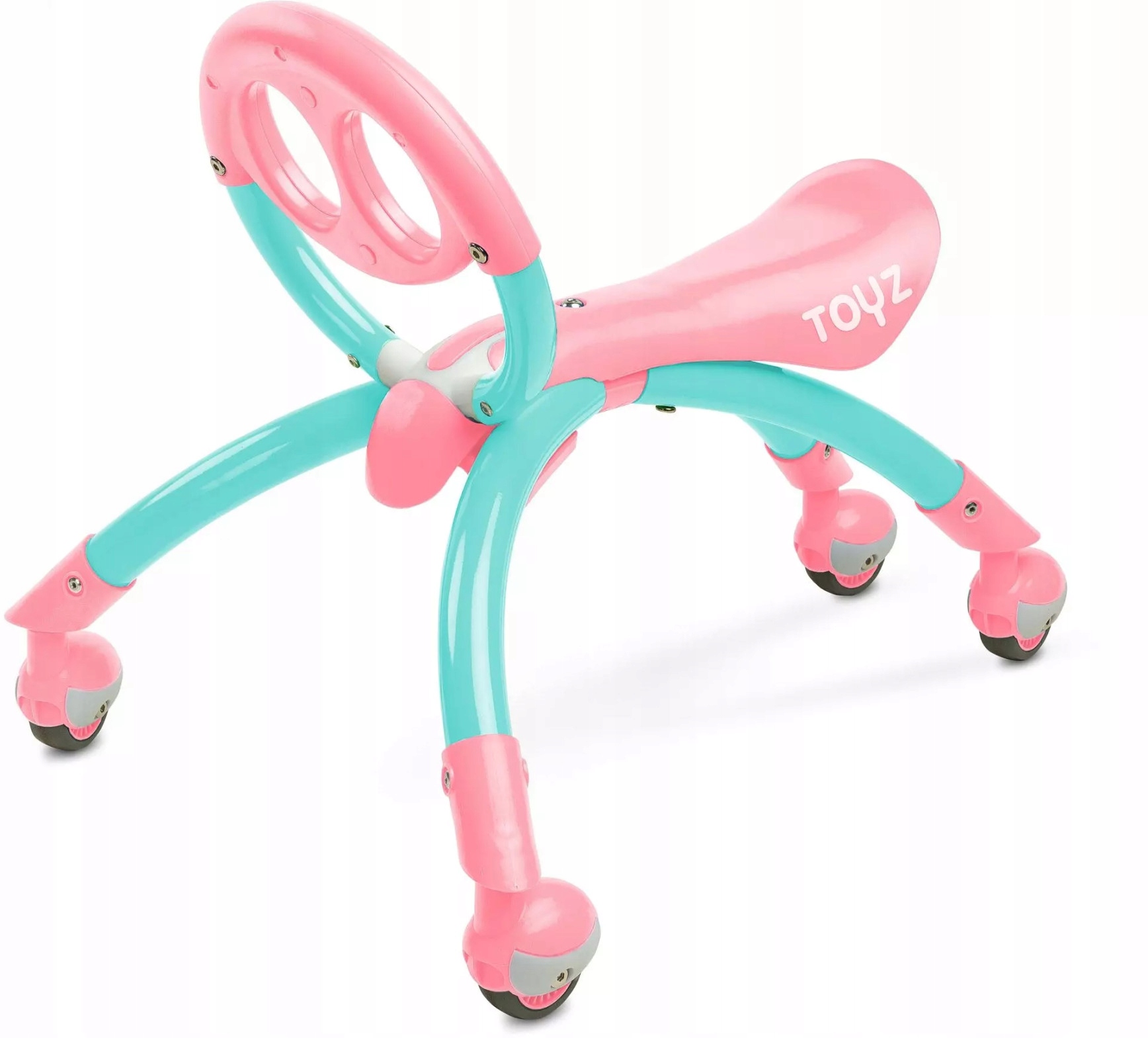 Jeździk-pchacz Beetle różowy 295x100 mm Toyz