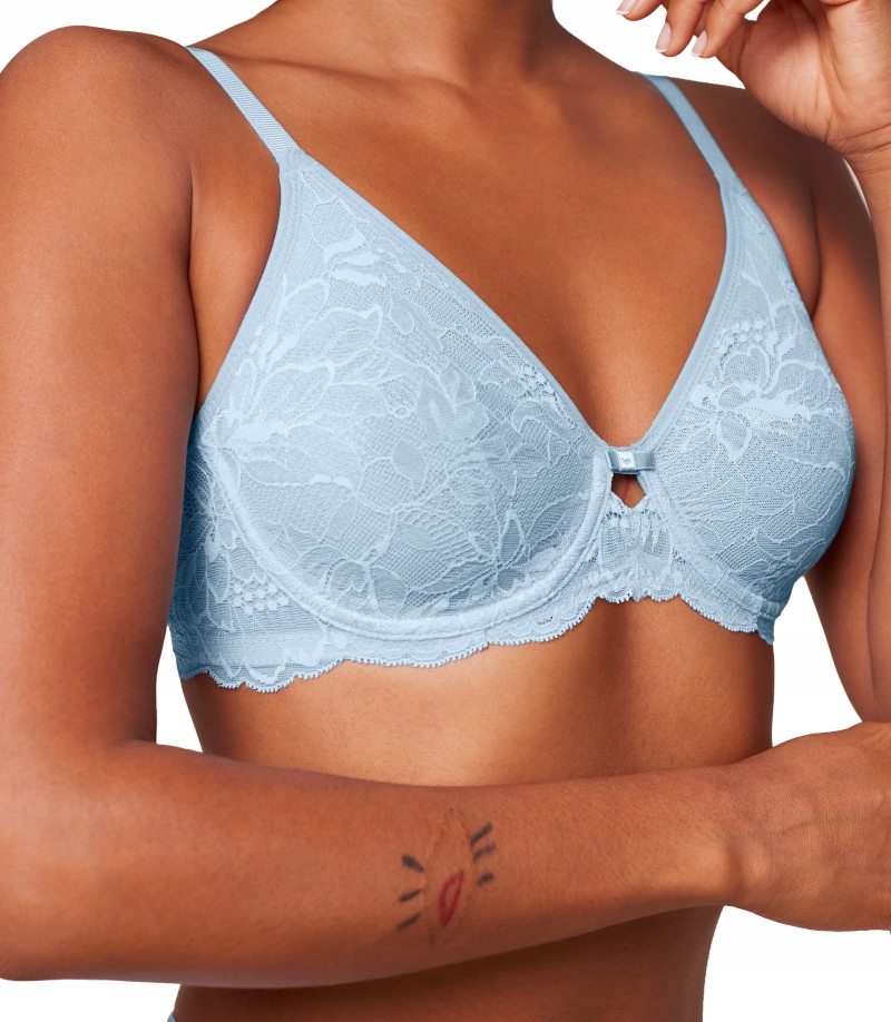 U387 Triumph měkká podprsenka modrá Amourette Charm T W02 velikost 95D