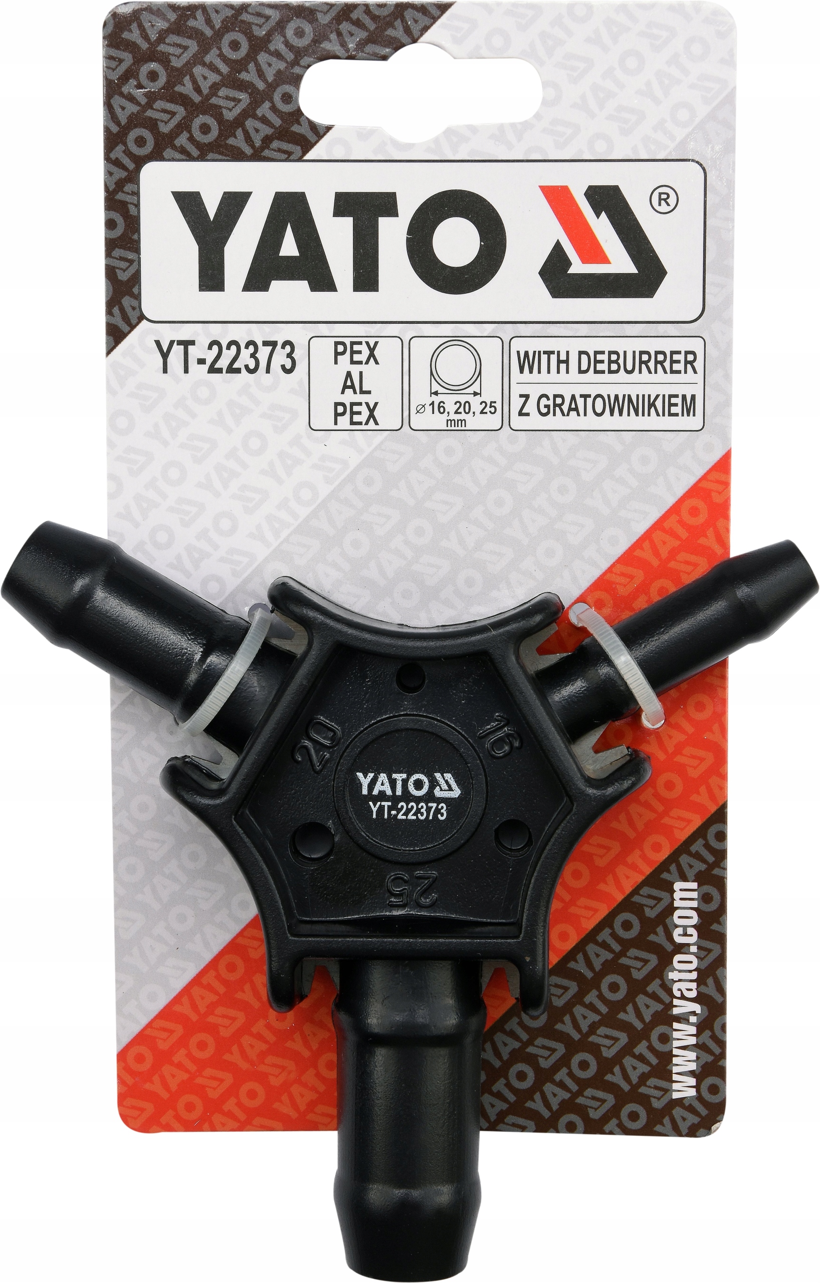 

Kalibrator Z Gratownikiem Do Rur 16, 20, 25MM Yato