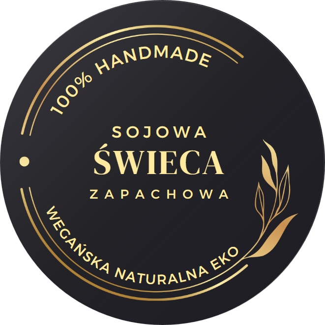 

Naklejki Świeca Sojowa Zapachowa 4,5 cm 72 szt