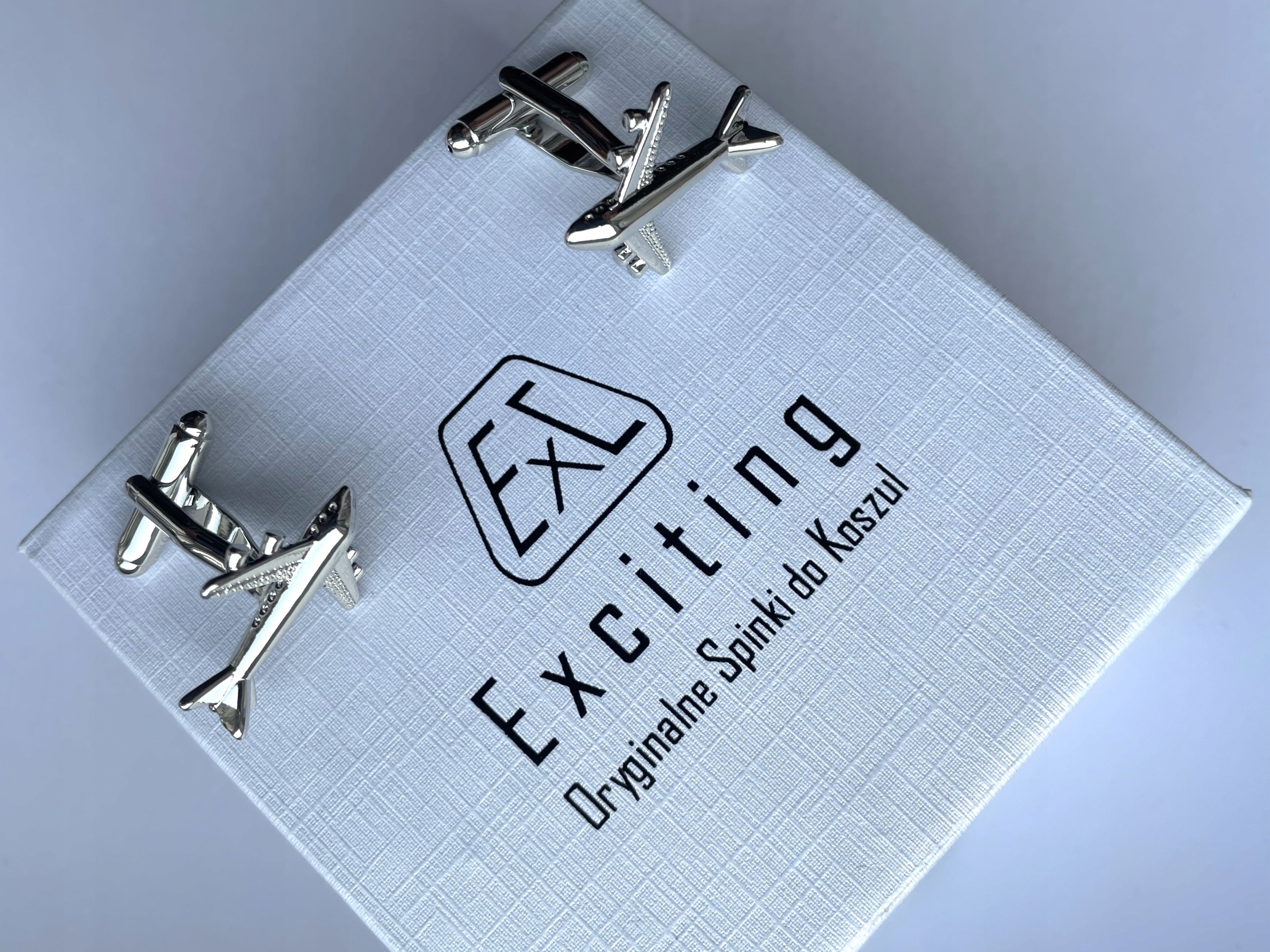 Manžetové knoflíčky na košilích Exciting letecký letoun