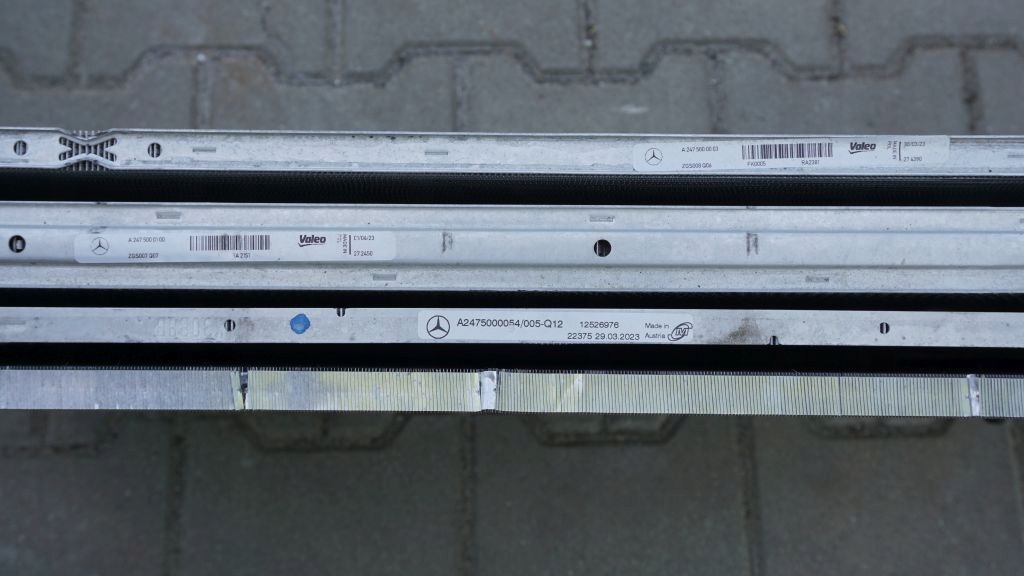 MERCEDES W 177 GLA 247 CLA water cooler KOMPLET