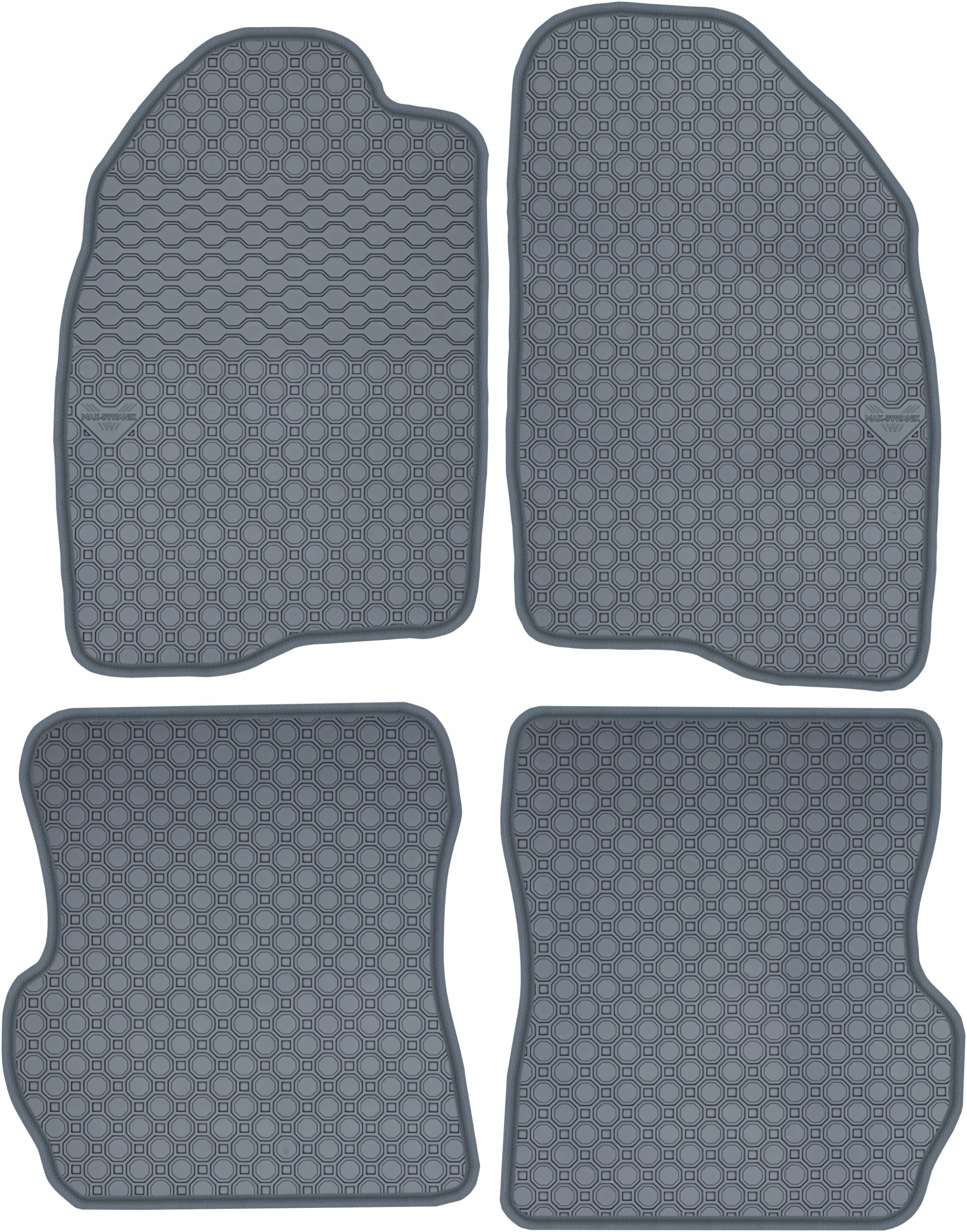 Ford Fusion Minivan 2002-2005 Koberce Šedé