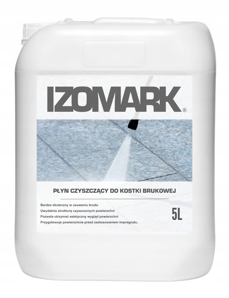 Levně Izomark Čisticí Kapalina Na Dlažební Kostky 5 L