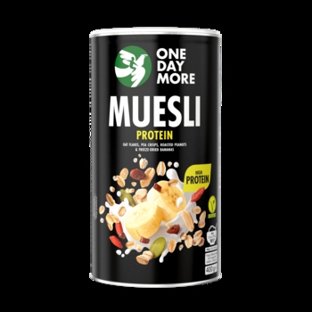 Levně 6 x 400 g One Day More proteinové musli Karton