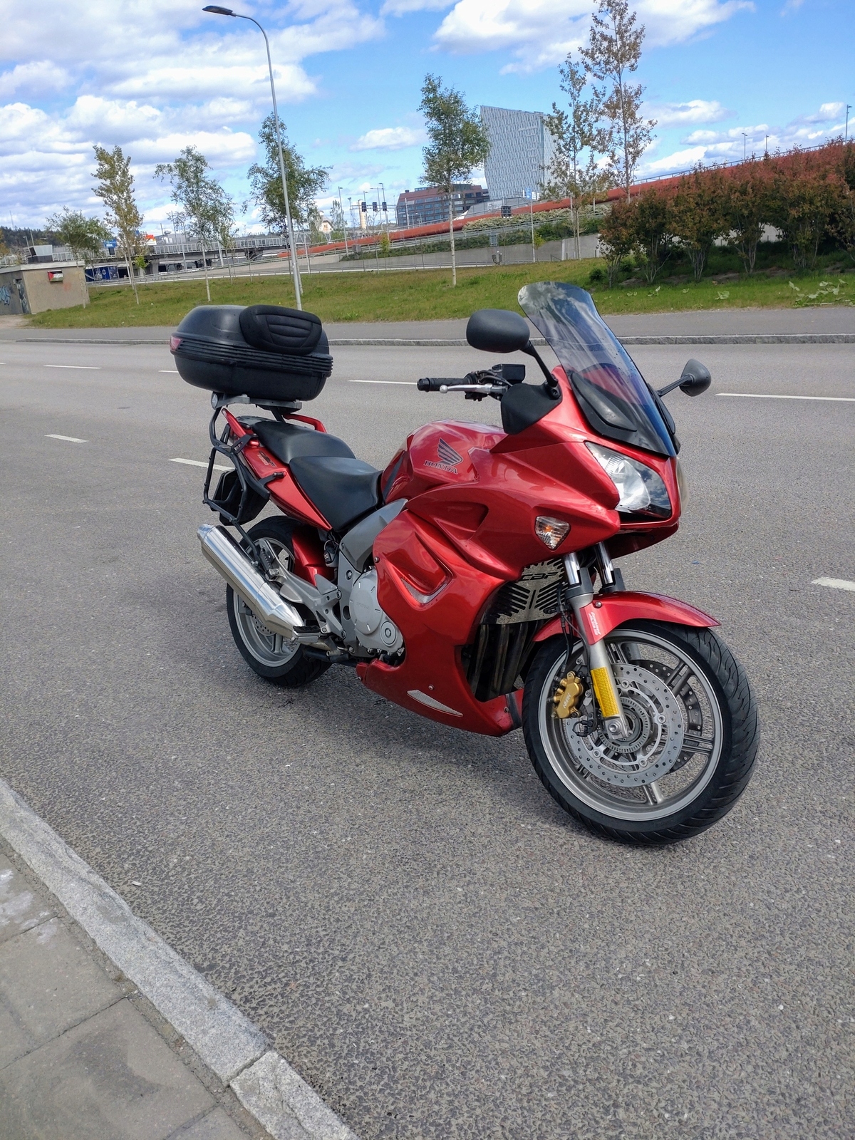 Honda Cbf 1000 S (2006-2009) Turistické sklo na motocykl 4 mm