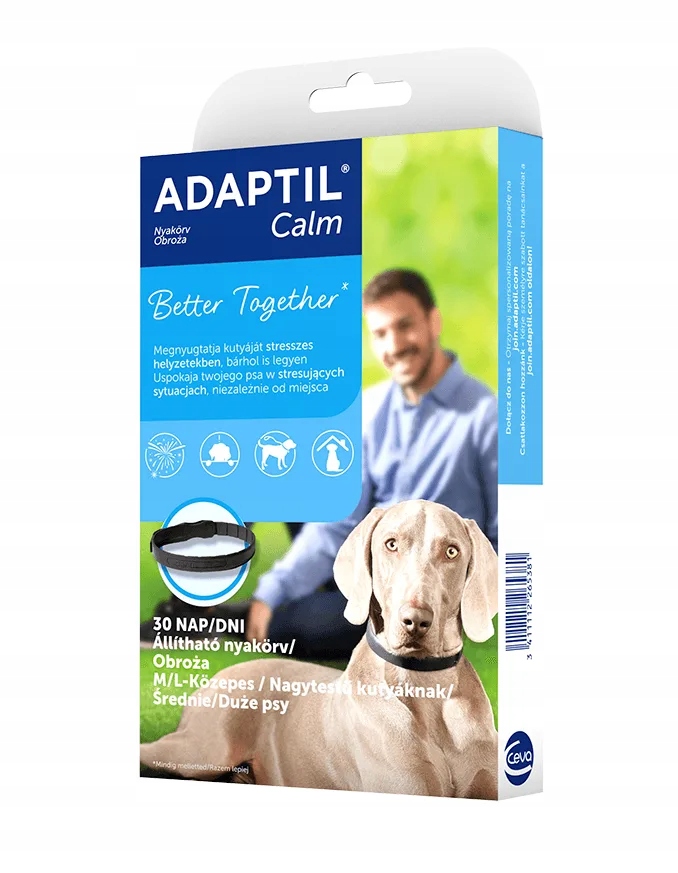 Levně Adaptil Calm Uklidňující obojek s feromony Pro Psa 70 cm M-L