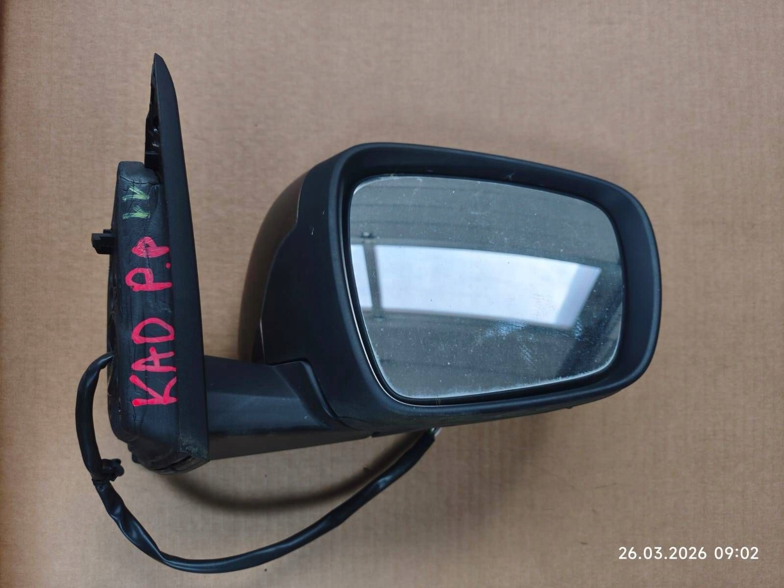 electrics mirror side front side right Renault Kadjar