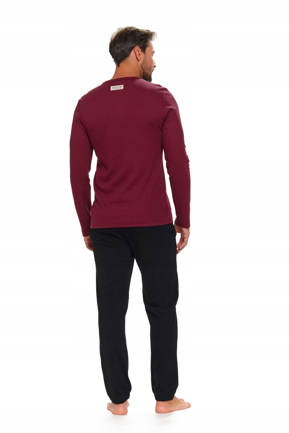 Piżama męska DOCTOR NAP 5238 SANGRIA XXL Rozmiar XXL