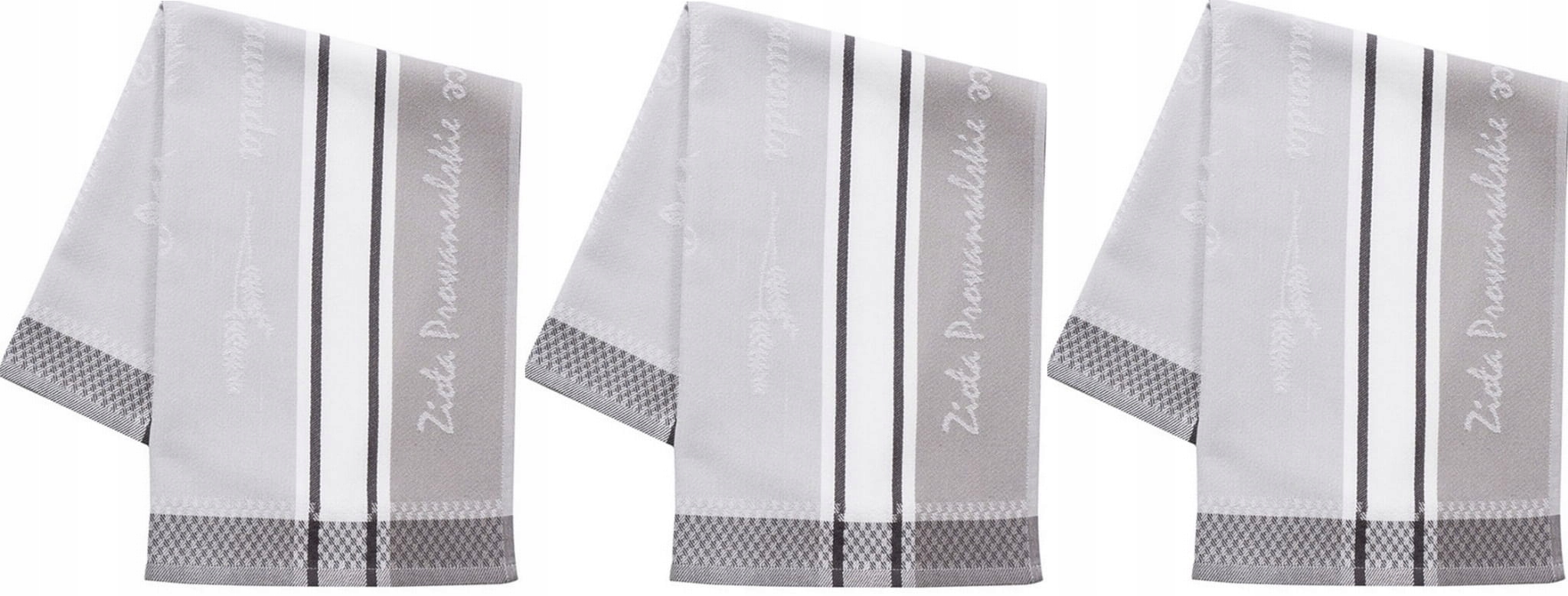 

Komplet 3 Ręczników Provence 50X70 Bawełna Egipska