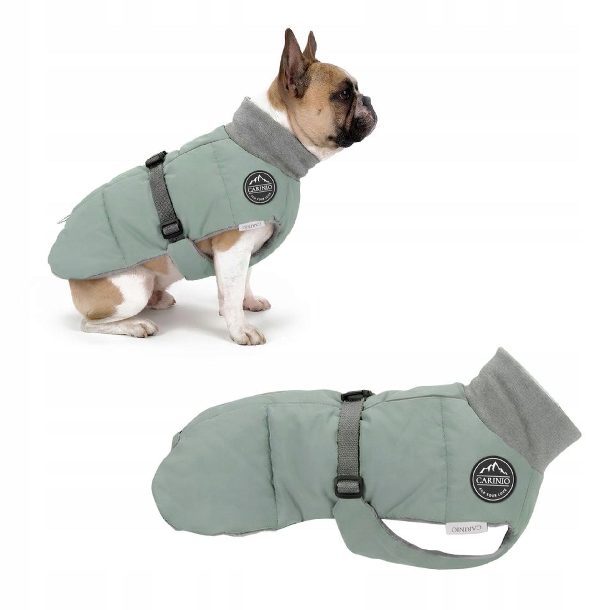 Levně Bunda pro psa oblečení Carinio Polar Hike komfort nošení fleece XL 50 cm