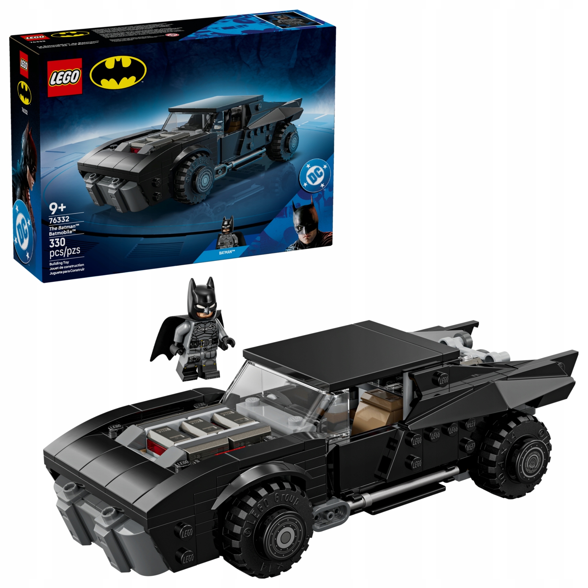 Lego DC Batman 76332 Batmobil z filmu Batman Auto Stavebnice Dárek 9+