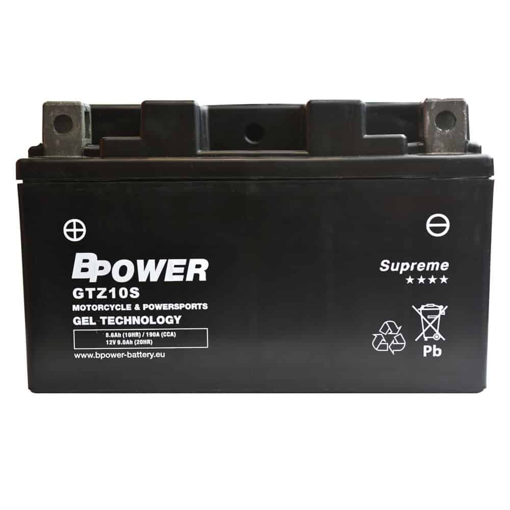 BPower Supreme Gel GTZ10S 12V 8,6Ah 190A YTZ10S ETZ10S