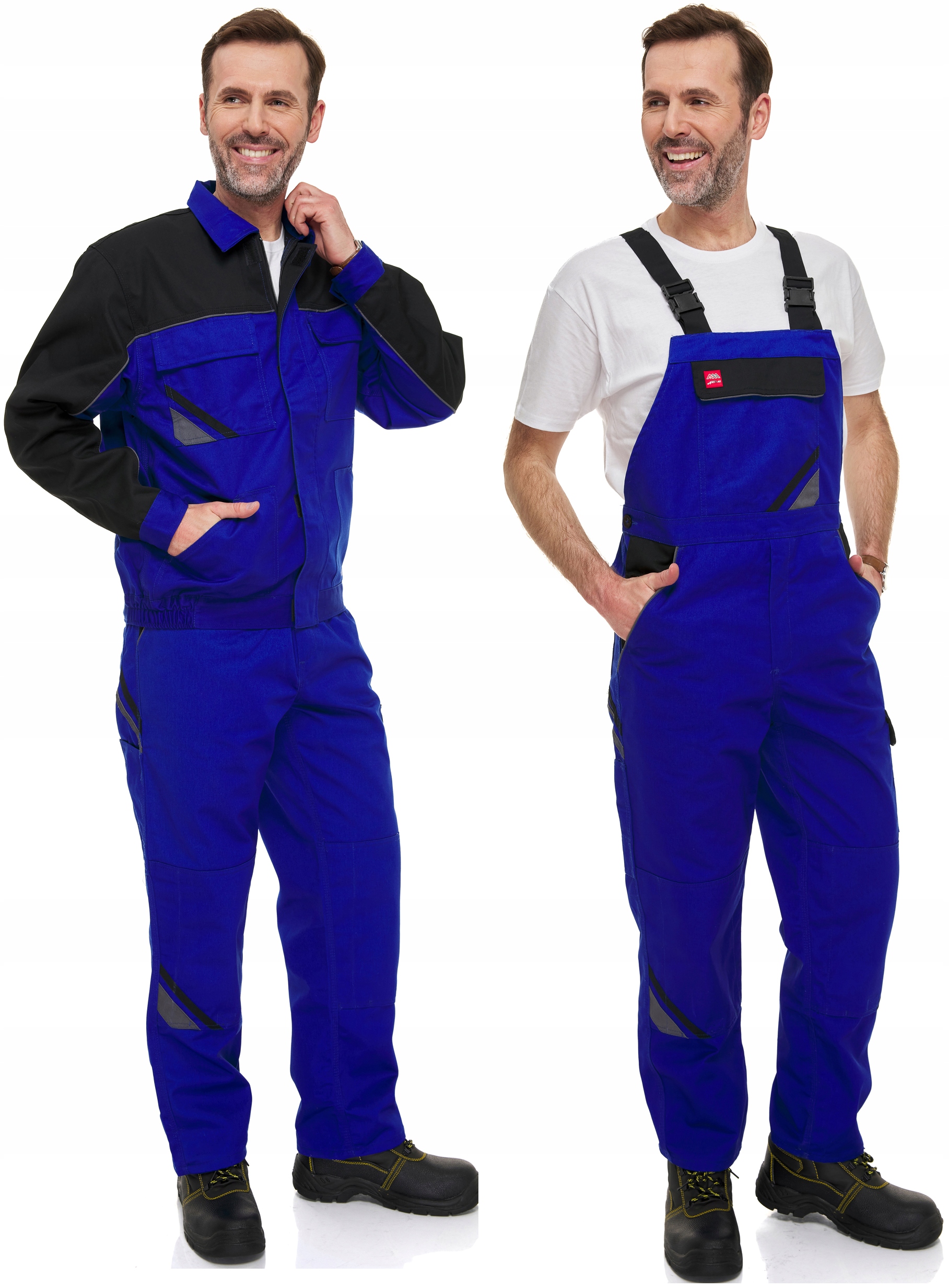Робочий одяг синього кольору з потрійними швами 58