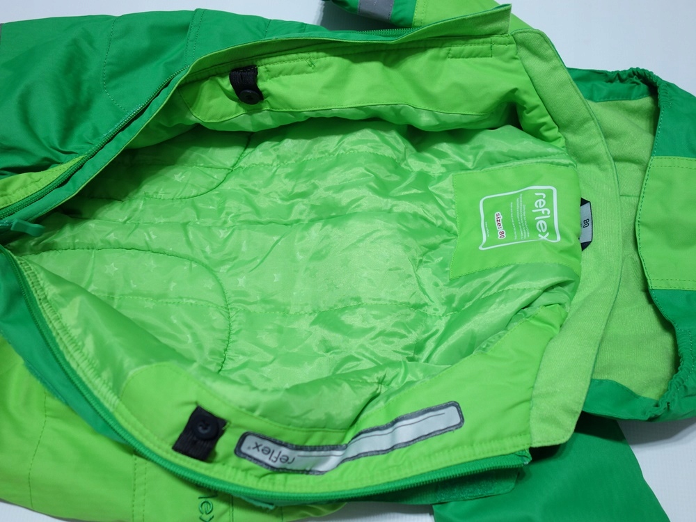 REFLEX kombinezon ZIMOWY WODOODPORNY NOWY 80-86 12M Zapięcie zamek