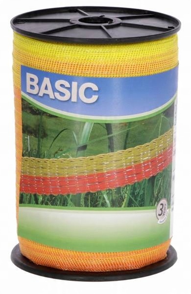

Taśma Basic 200m 20mm Żółto-pomarańczowa