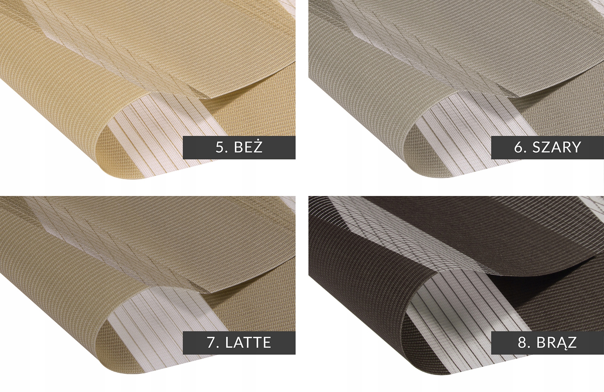 ROLETY DZIEŃ NOC NA WYMIAR BEZINWAZYJNE 69X220 PROWADNICE ŻYŁKOWE BALKON Szerokość produktu 69 cm