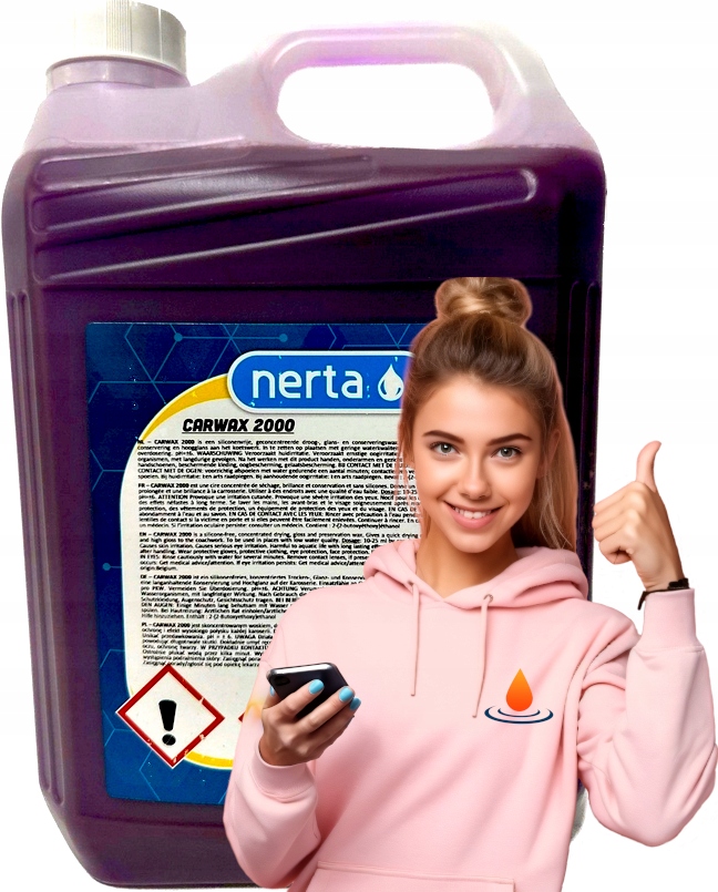 NERTA CARWAX 2000 5l WOSK SAMOCHODWY myjnie
