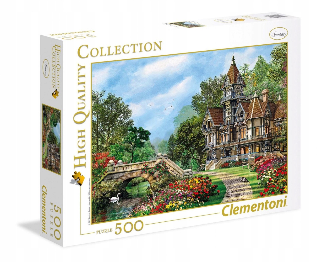 

Puzzle Collection Old Waterway Cottage 500