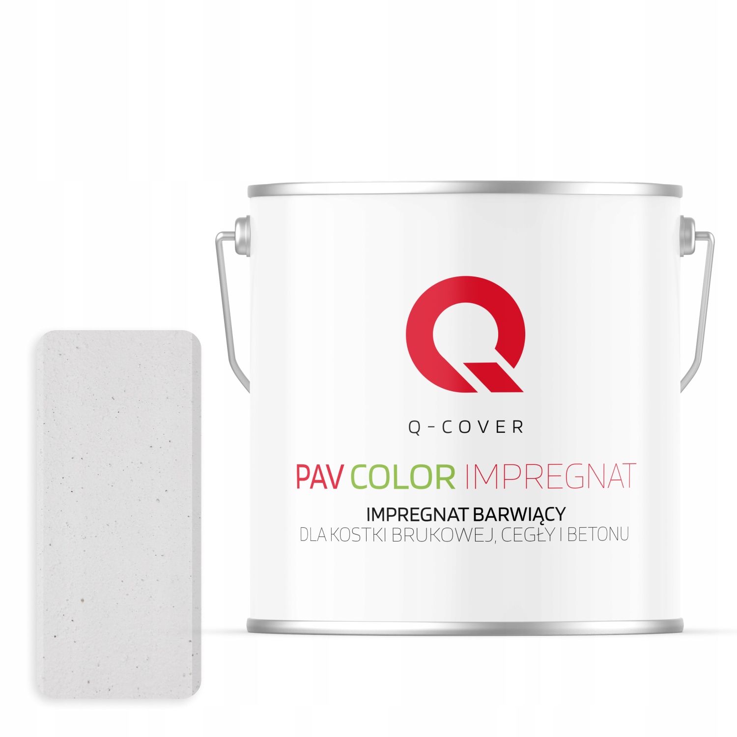 Barvící Impregnát Pro Dlažební Kostky Z Cihel Betonu, Signální Bílá Barva 5 L