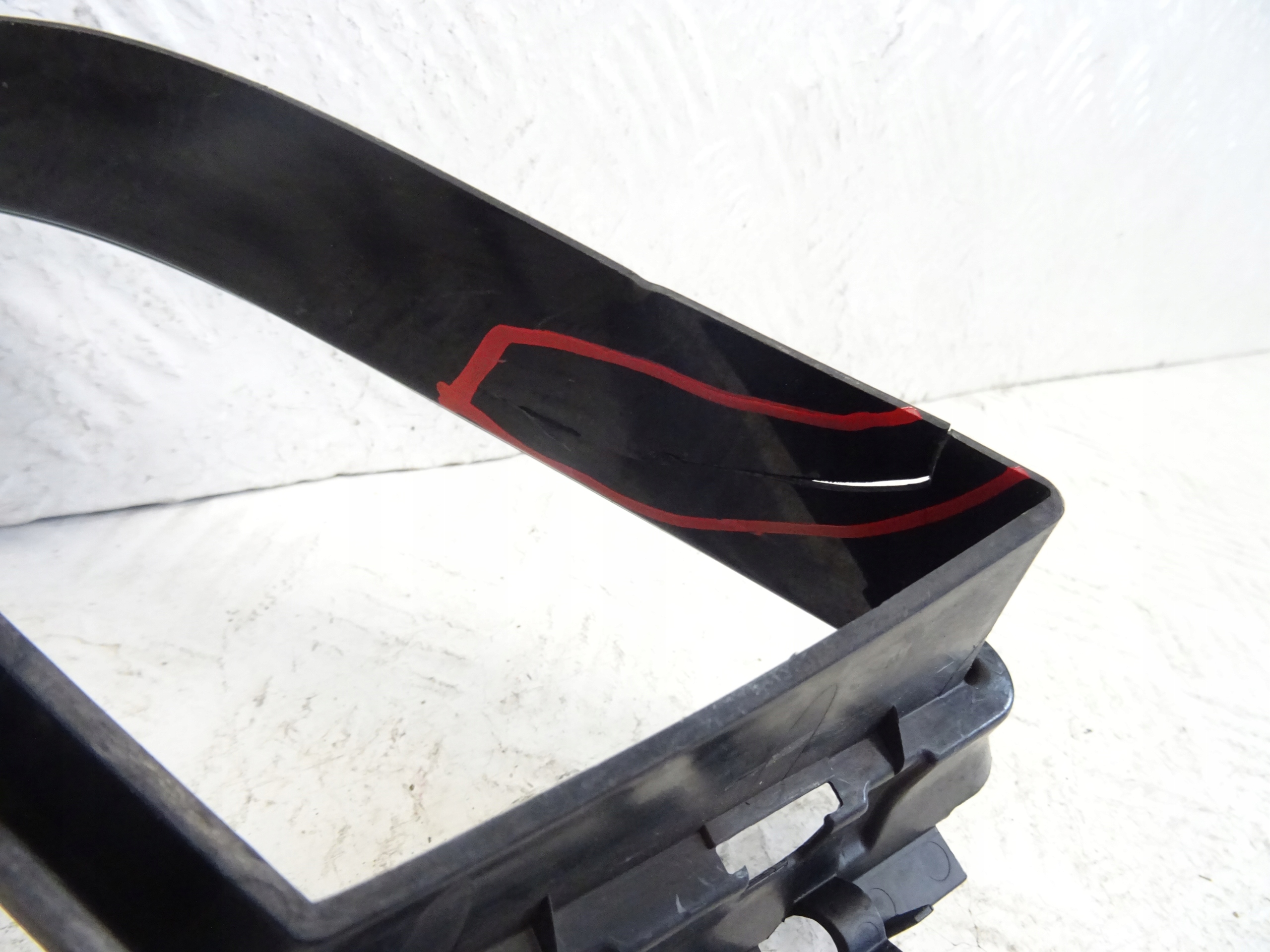 grid of a bumper front front central BMW 5 G30 G31 m-packet LCI