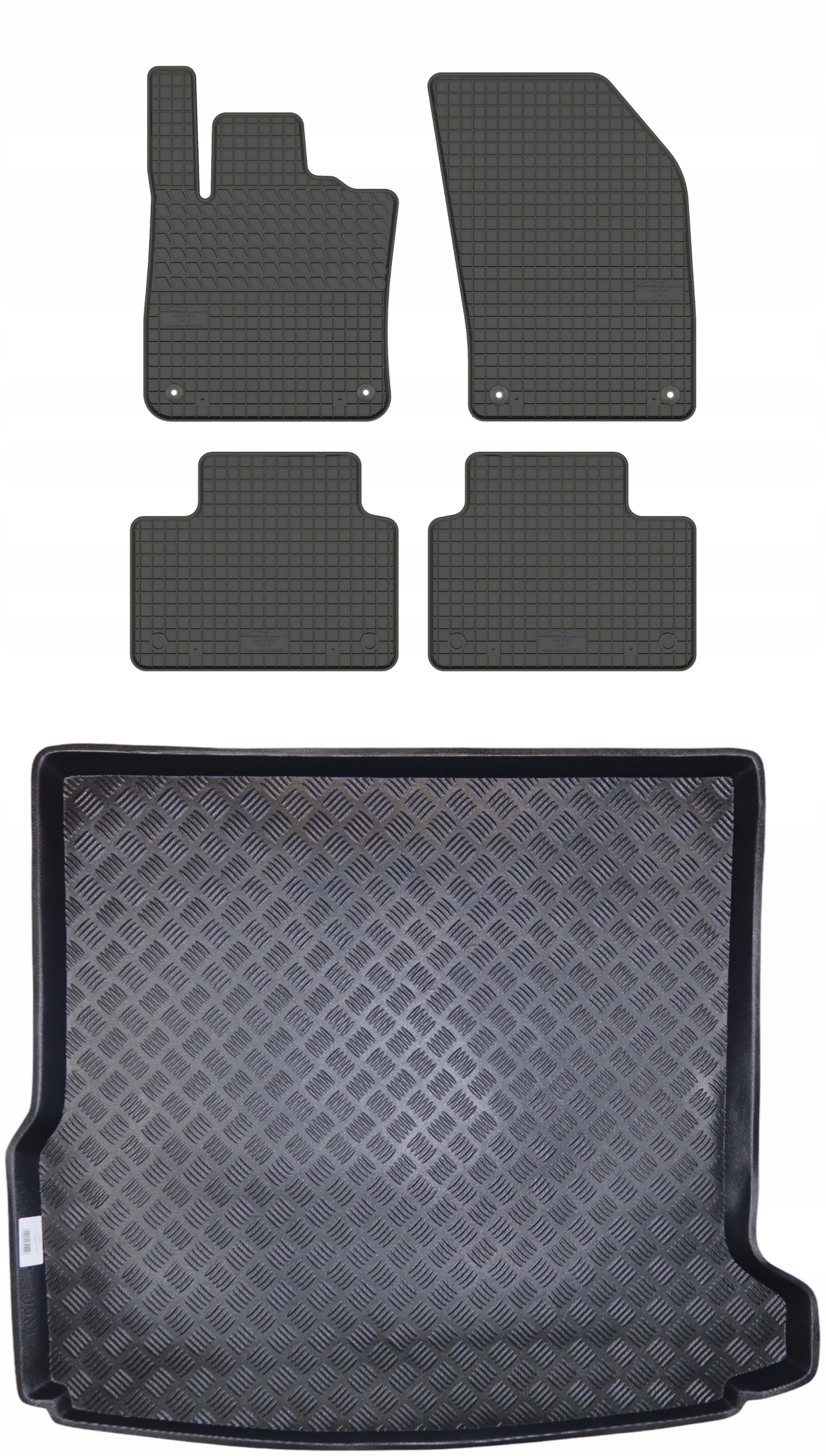 Koberce nosič pro: Volvo V60 II 2018- cross country kombi