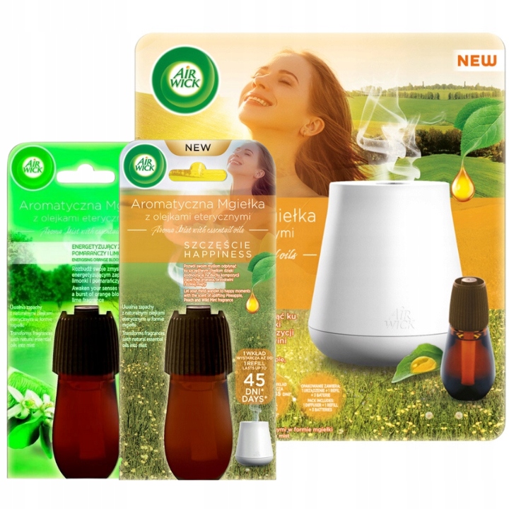 

Air Wick Mist Szczeście Komplet 2 Wkłady