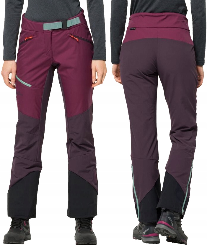Jack Wolfskin Alpspitze Spodnie Narciarskie Na Skitury Damskie Skiturowe S