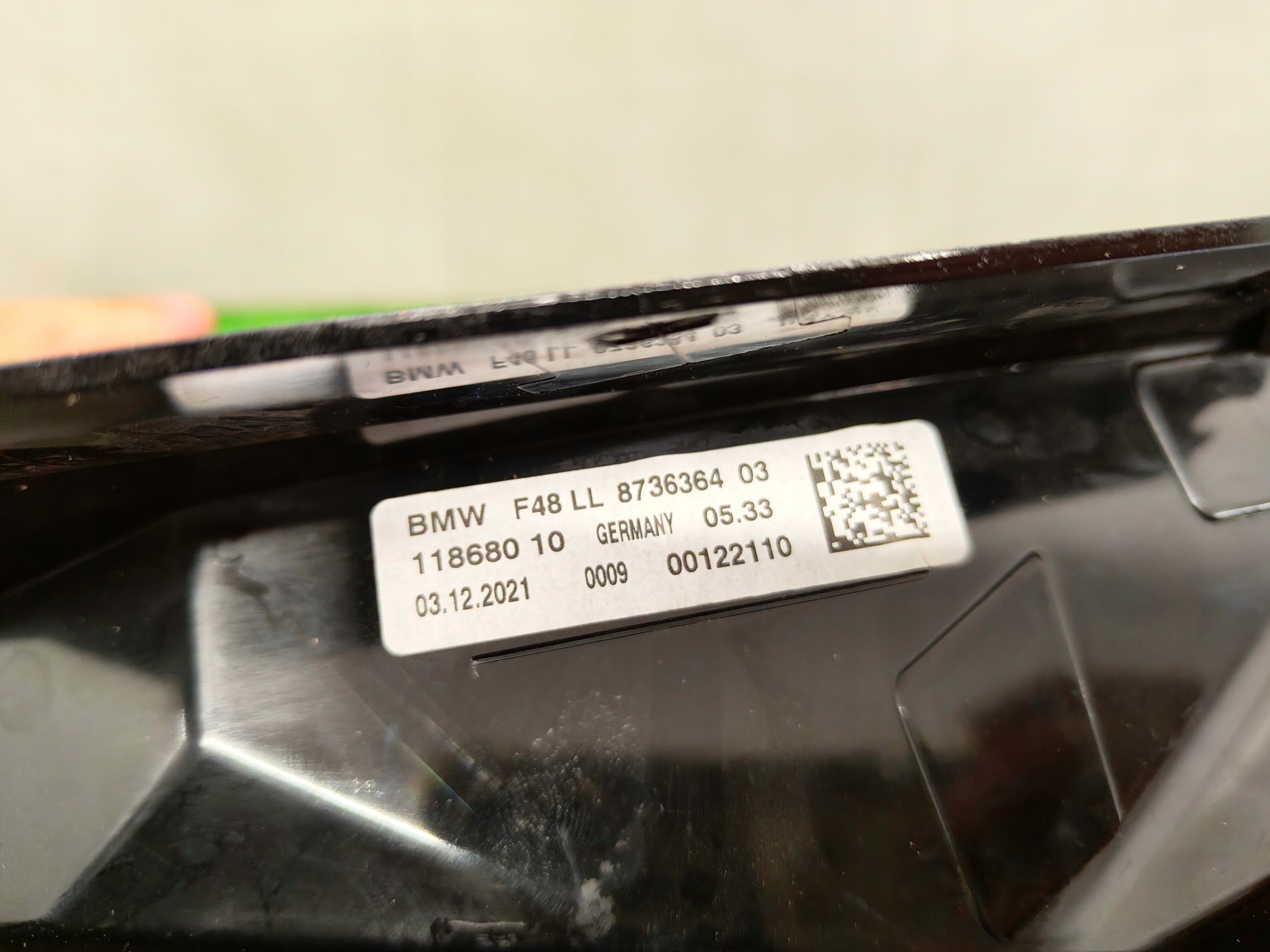 BMW X1 F48 display HEAD UP HUD 8736364