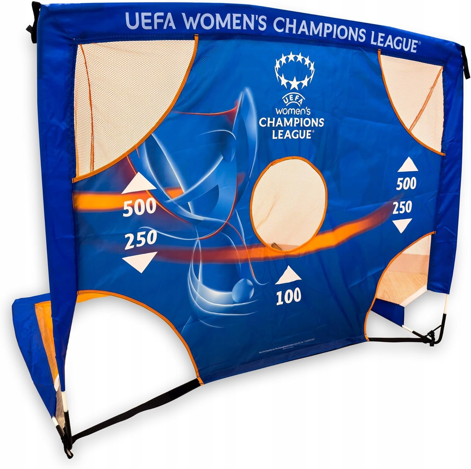 Bramka Uefa Women's Champions League 90x90x120 cm składana przenośna