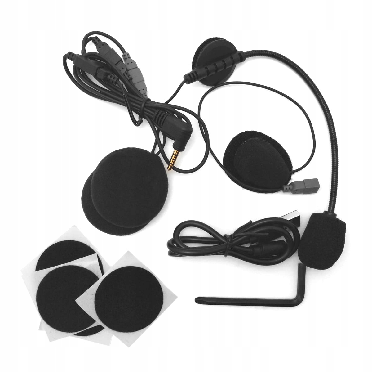 INTERKOM INTERCOM MOTOCYKLOWY EJEAS Q7 RADIO FM Number of Sets for 1 helmet