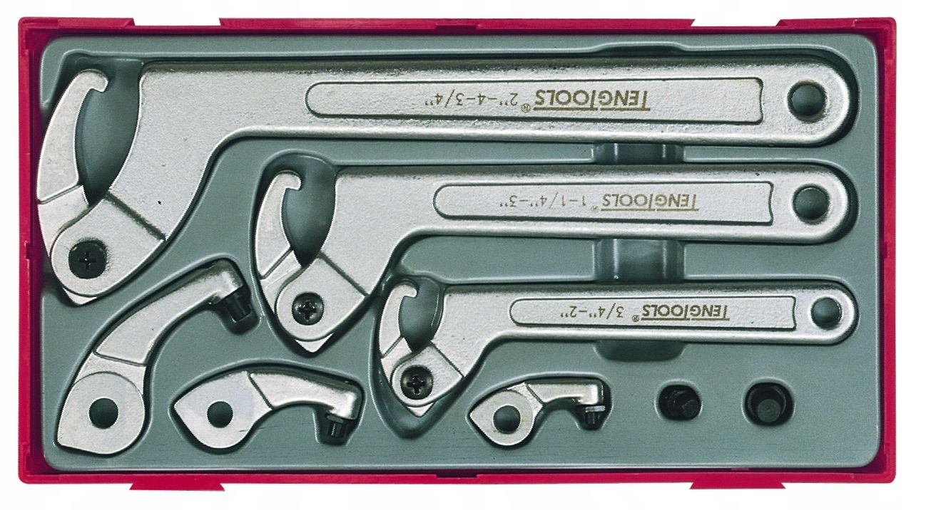 8-dielna sada hákových kľúčov Teng Tools TTHP08 Tengtools