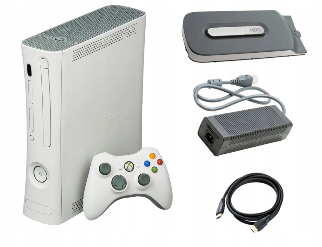 Konsola Microsoft Xbox 360 120 GB biały