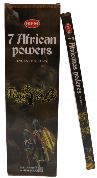 

Indyjskie kadzidełka 7 African powers, Hem