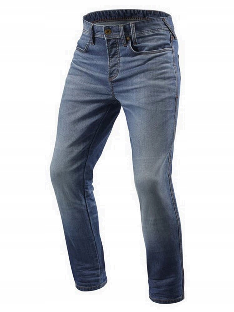 Motocyklové nohavice Rev'it Piston Medium Blue