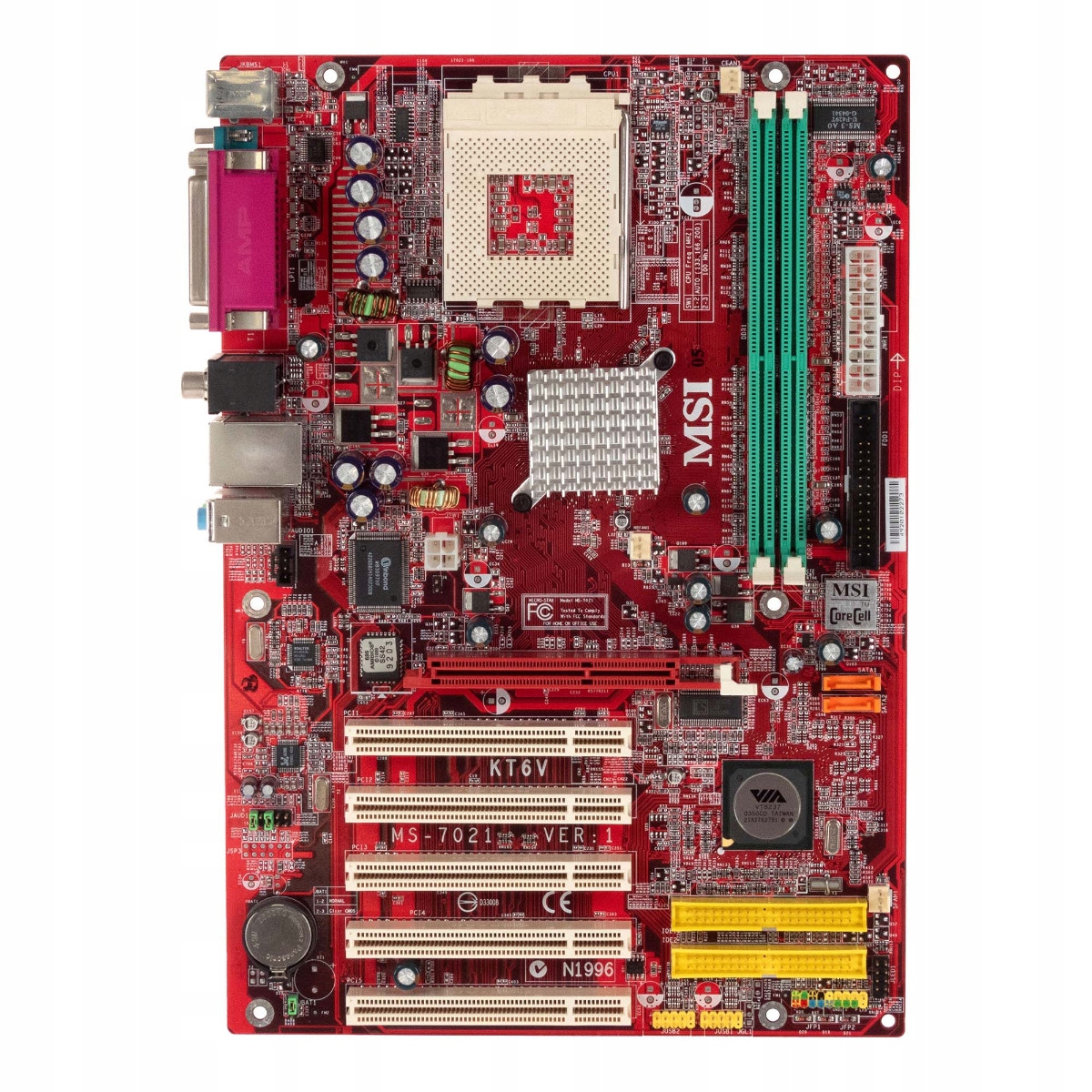 Msi MS-7021 VER:1 KT6V Socket 462 (a) Ddr Agp Pci Atx