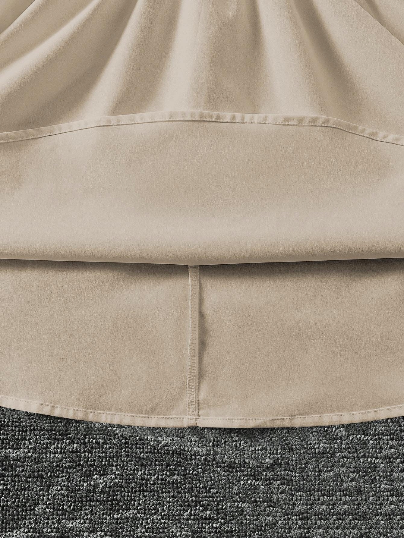 BEŻOWY PASEK W RÓŻE WIĄZANY KOKARDKI SHEIN 152 Rozmiar 152