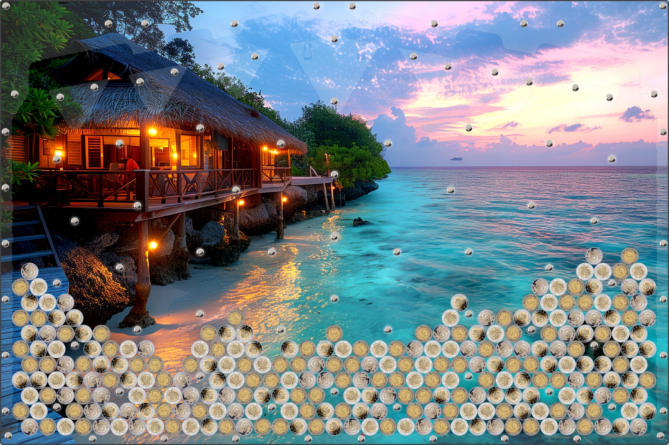 Największa Skarbonka na 5zł Pomieści aż 3450 zł Tawerna na Plaży