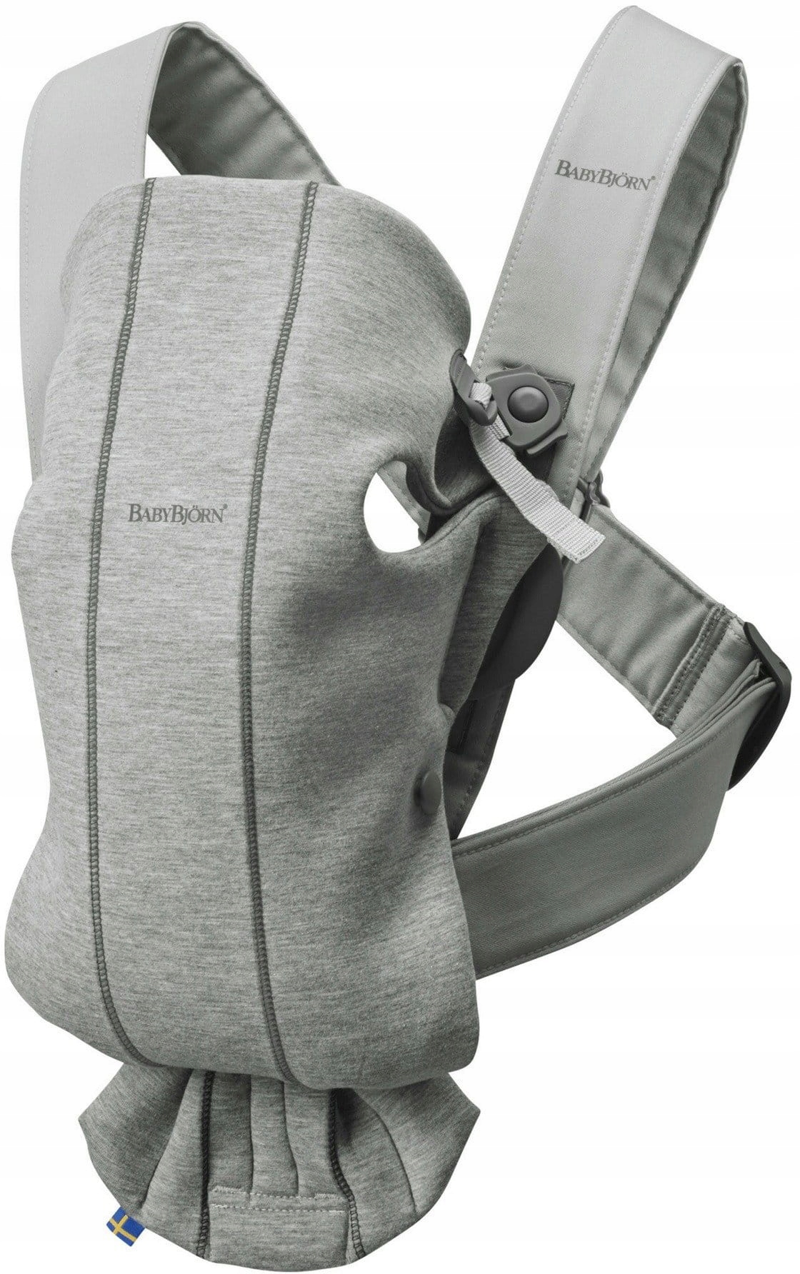 BabyBjorn Baby Carrier Mini 3D Jersey – małe nosidełko dla noworodka Jasn