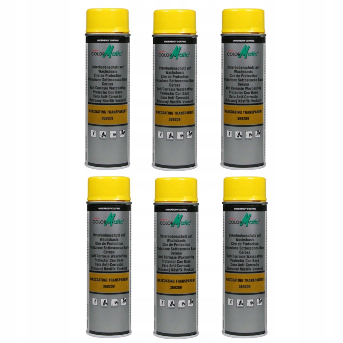 

Wosk Transparentny Do Konserwacji Podwozia 6xSPRAY