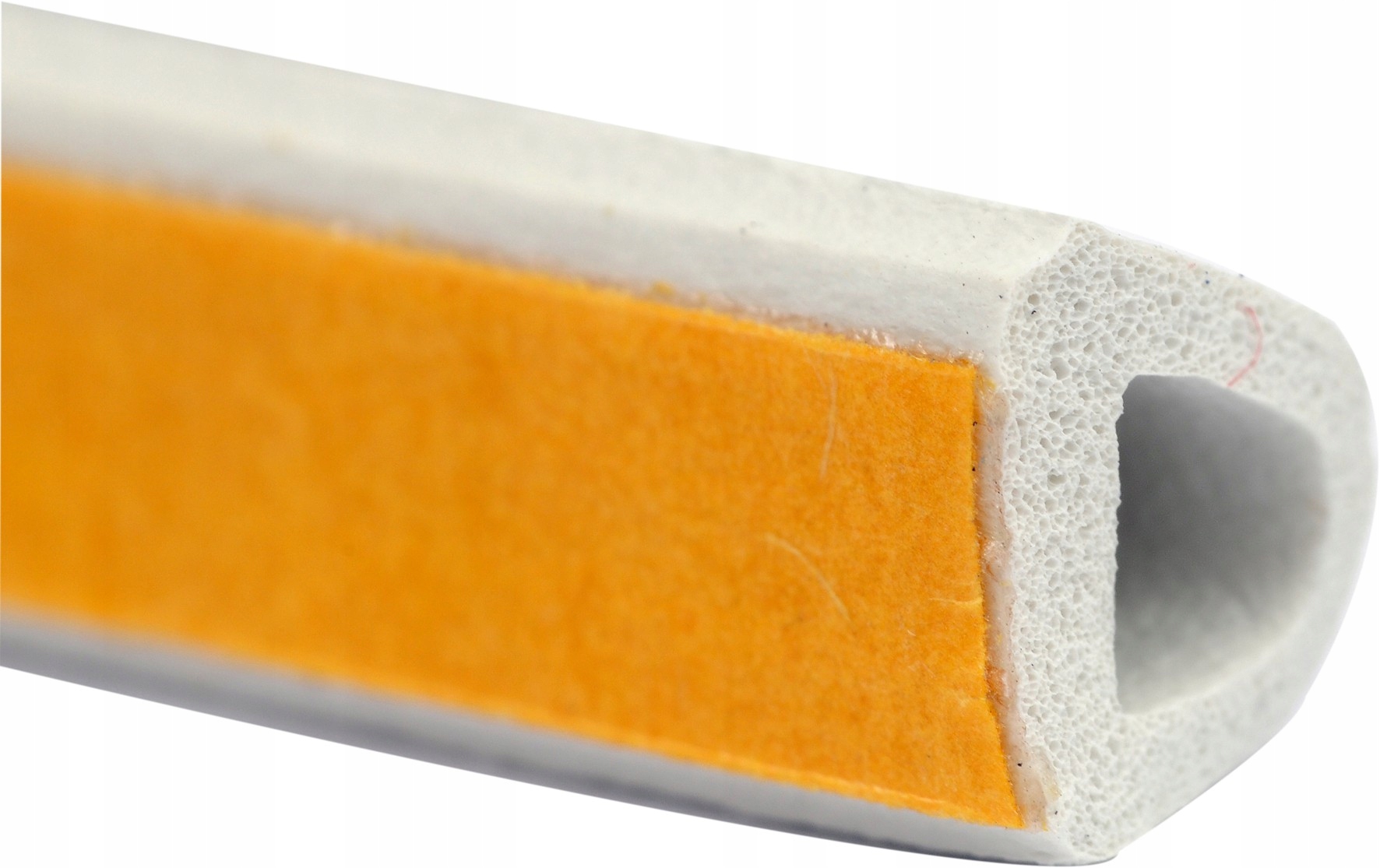 USZCZELKA DO OKIEN DRZWI EPDM TYP D BIAŁA 6m 76752 Kod producenta USZ 6 D BI