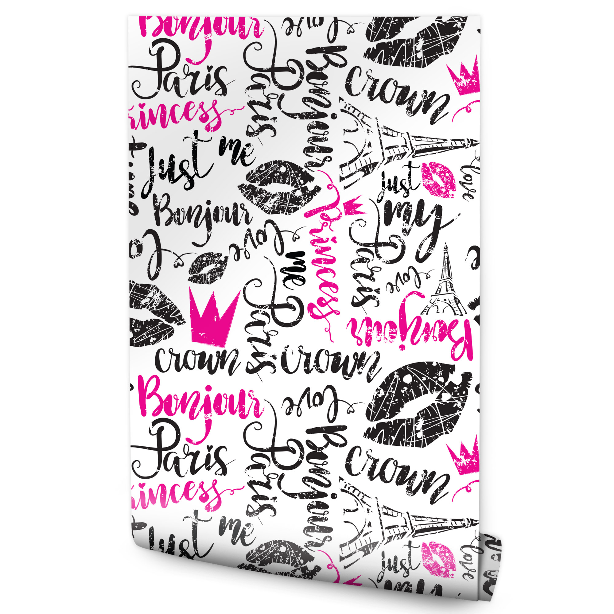 

Tapeta młodzieżowa Paryż napisy dla dziewczyny