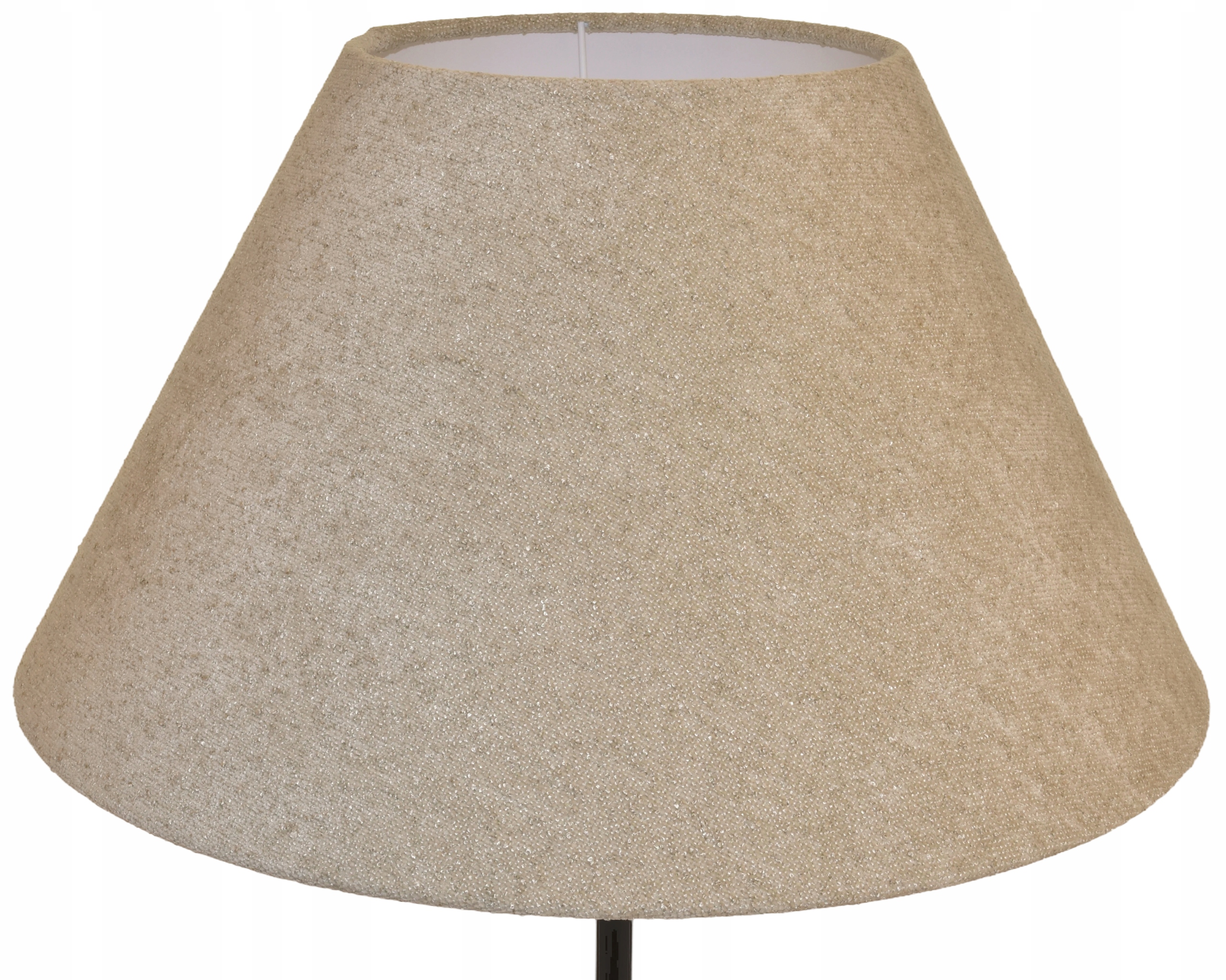Abažúr do lampy Klosz kužeľ E27 Slamkovo Béžový 20x45 H24 Boucle Venosa