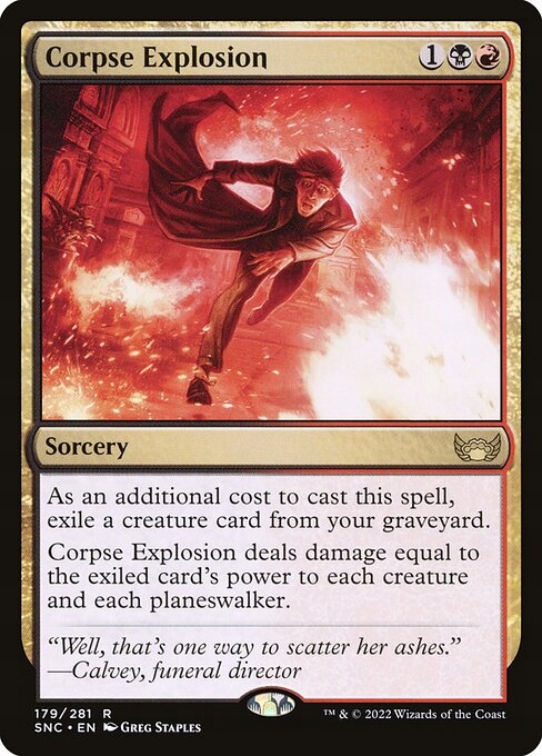 MtG: Corpse Explosion (SNC) *foil*