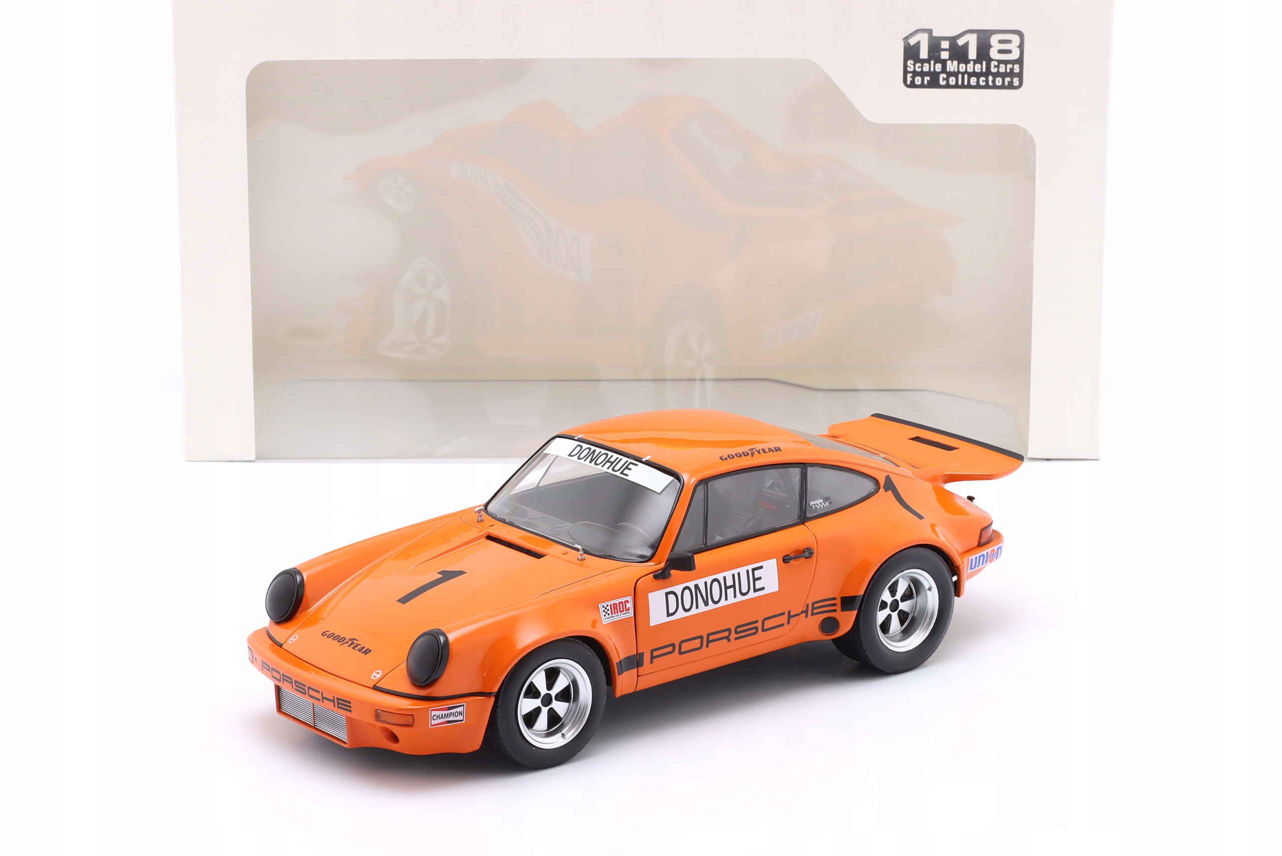 Solido Porsche 911 Carrera 3.0 Rsr #1 Mark Donohue Vítěz Iroc 1974 1:18